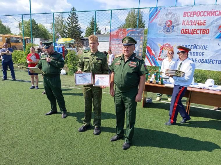 Забелин Артём 10 а и Азизов Анас 9б приняли участие в престижном войсковом этапе Всероссийского слета казачьей молодежи "Готов к труду и обороне".